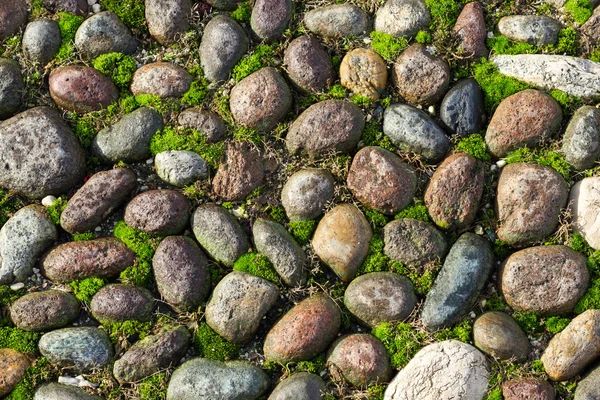 Roadbed pedra antiga — Fotografia de Stock