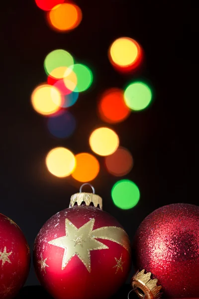 Xmas ballen achtergrond — Stockfoto