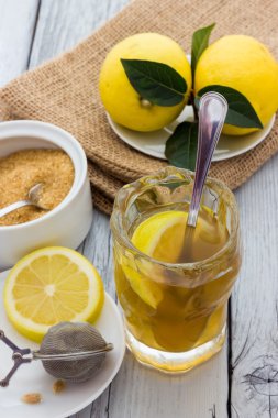 sağlıklı limon çayı