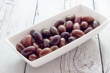 Lezzetli Yunan zeytin meze