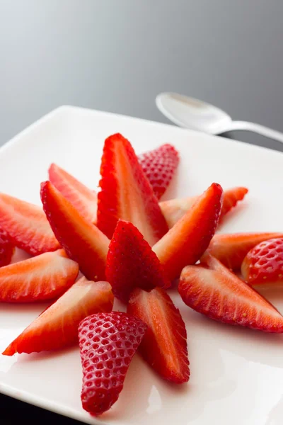 Tasty  strawberry dessert — Stock Photo, Image