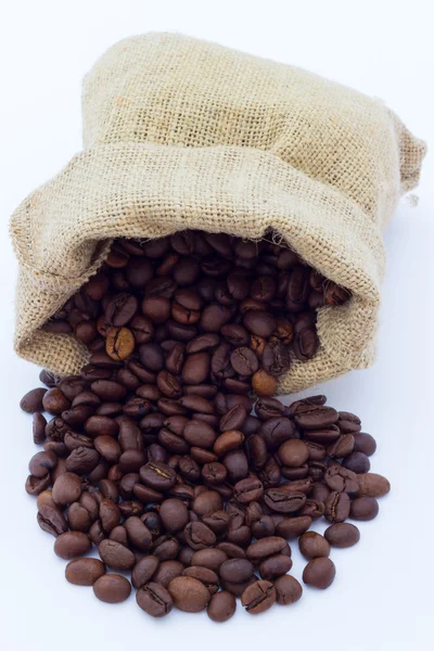 Bag full of Coffee beans — Stock Photo, Image