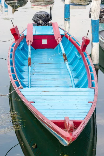 Iseo gölde tekne — Stok fotoğraf