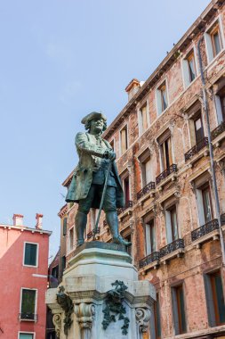 Venice statue  in a square