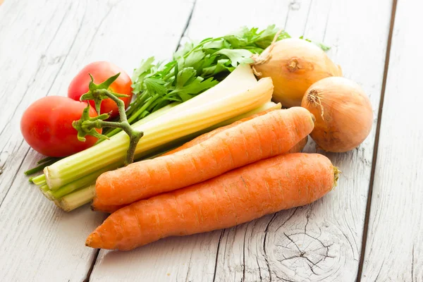 Hortalizas para caldo de verduras — Foto de Stock