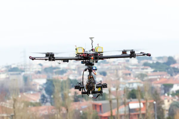 Drone hexacopter met CAM — Stockfoto