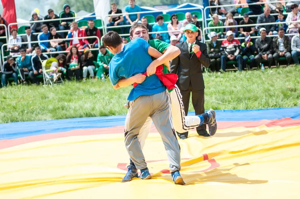 Lucha en cinturones o Koresh — Foto de Stock
