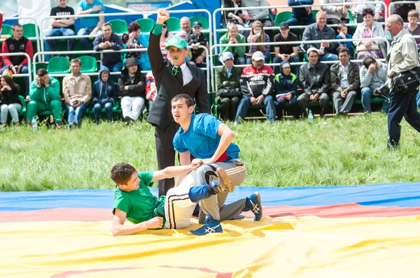 Lucha en cinturones o Koresh —  Fotos de Stock