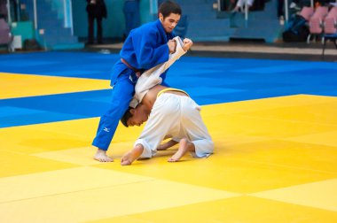 Judo yarışmalarında gençlik