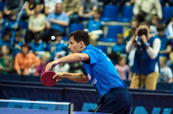 Orenburg, Russia - 03.04.2015: Competizioni di ping pong — Foto Stock