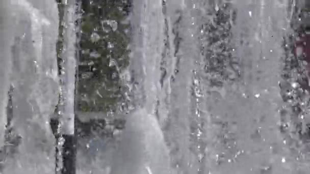 喷泉里的水 — 图库视频影像
