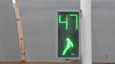 Geri sayım saat trafik ışığı 