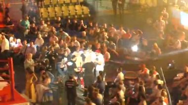 Orenburg, Rusya Federasyonu - 27 Mayıs 2016: karışık dövüş sanatları savaşçılar rekabet