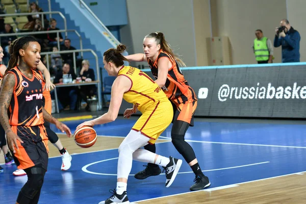 Orenburg Russia November 2019 Girls Play Basketball Russian Championship Match — Stock Photo, Image