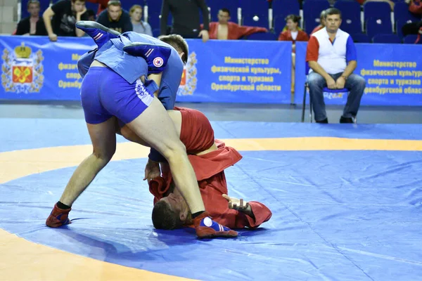 Orenburg Rússia Outubro 2019 Competições Meninos Autodefesa Sem Armas Campeonato — Fotografia de Stock