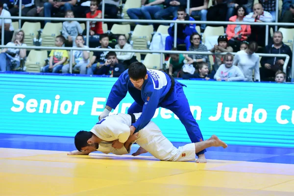Orenburg Russland Mai Jahre 2018 Jungs Wetteifern Judo Europäische Judo — Stockfoto
