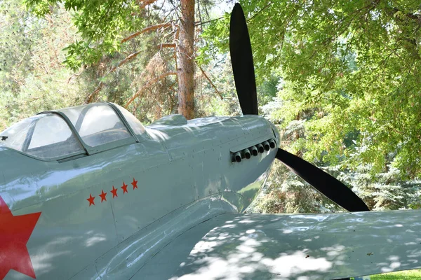 Details Militärische Kampfflugzeuge Die Während Des Zweiten Weltkriegs Eingesetzt Wurden — Stockfoto
