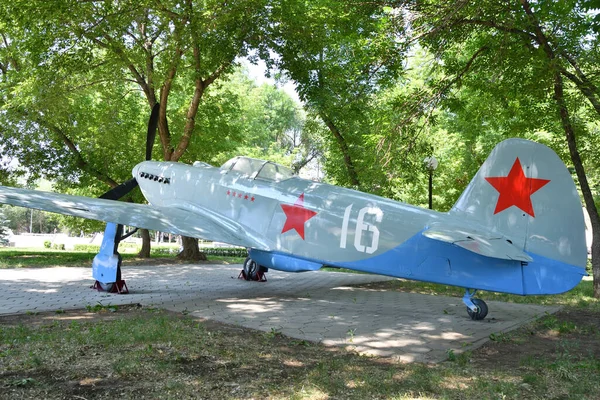 Detalles Avión Combate Militar Que Fue Utilizado Durante Segunda Guerra —  Fotos de Stock