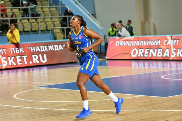 Orenburg Russie Octobre 2019 Les Filles Jouent Basket Ball Euroleague — Photo