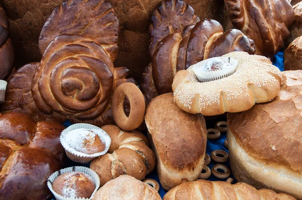 Produtos de padaria — Fotografia de Stock