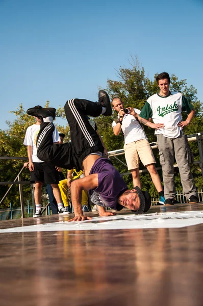 Artista break dance , — Foto Stock