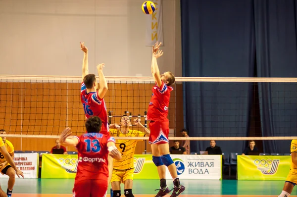 Voleybol oyunu — Stok fotoğraf