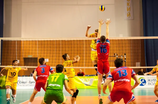 Voleybol oyunu — Stok fotoğraf