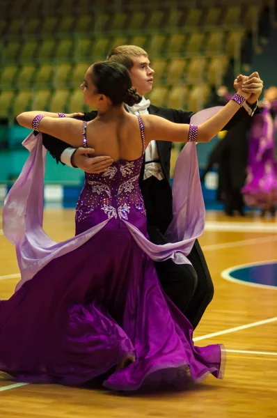 Танцювальна пара — стокове фото