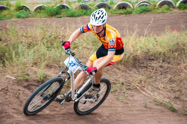 Competition cyclists — Stock Photo, Image