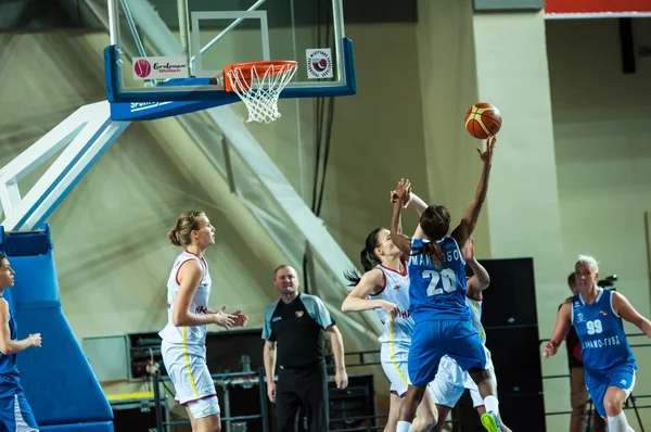 Basketbalwedstrijd — Stockfoto