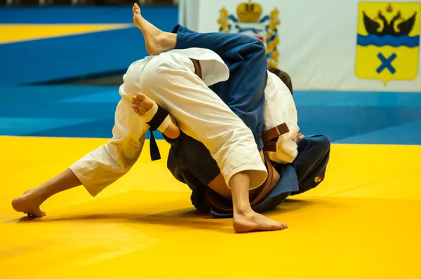 Jóvenes en Judo —  Fotos de Stock