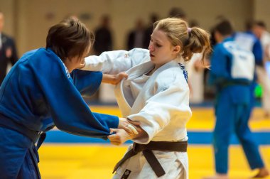 Judo savaşçı kız