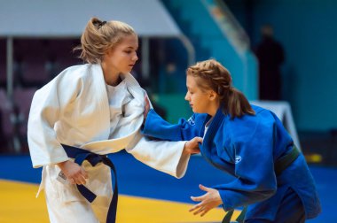 Judo savaşçı kız