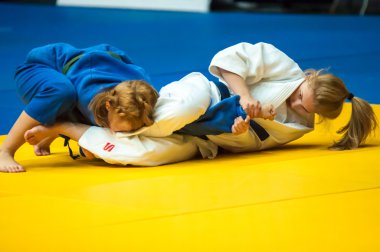 Judo savaşçı kız