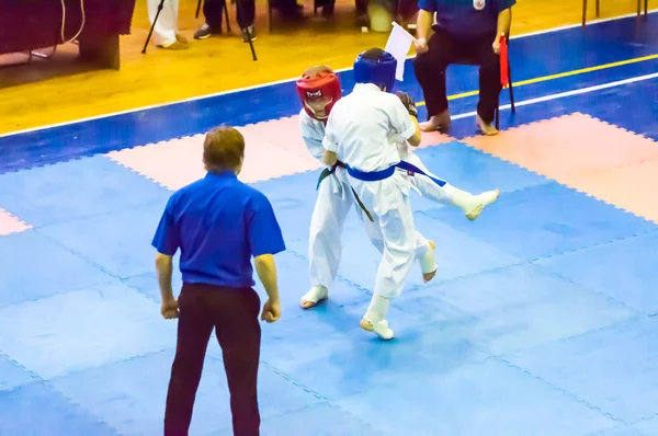 Torneo di karate aperto kiokusinkaj — Foto Stock
