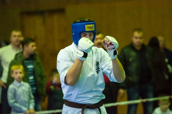 Відкриті карате турніру kiokusinkaj, — стокове фото