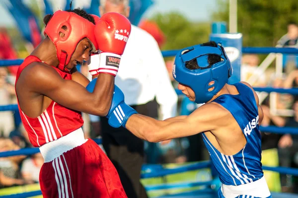 Boxing match — Stock Photo, Image