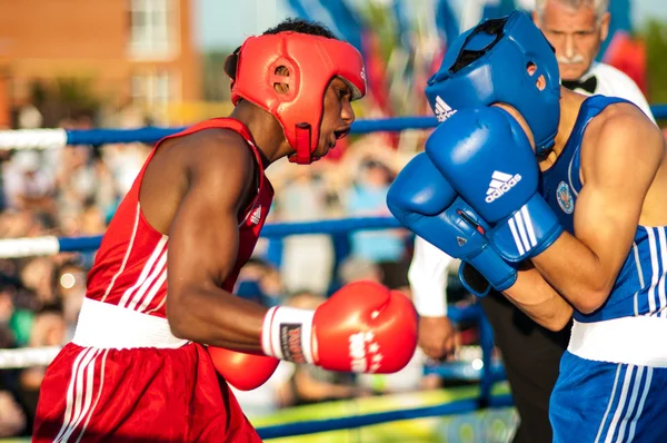 Boxkampf — Stockfoto