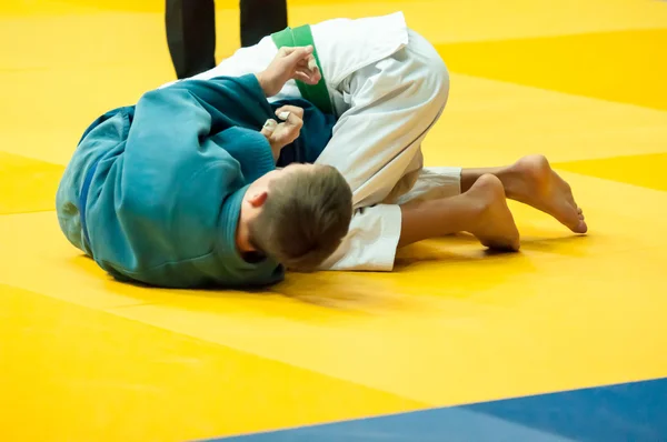 Dwa judoka — Zdjęcie stockowe