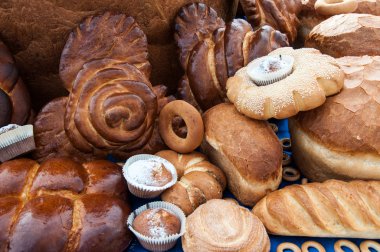 Fırın ürünlerinin çeşitliliği