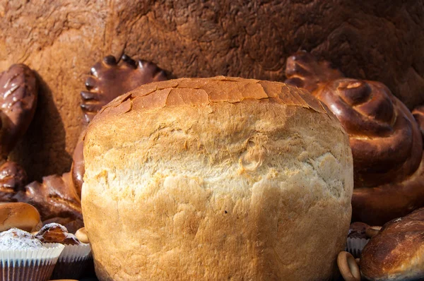 Surtido de productos de panadería — Foto de Stock