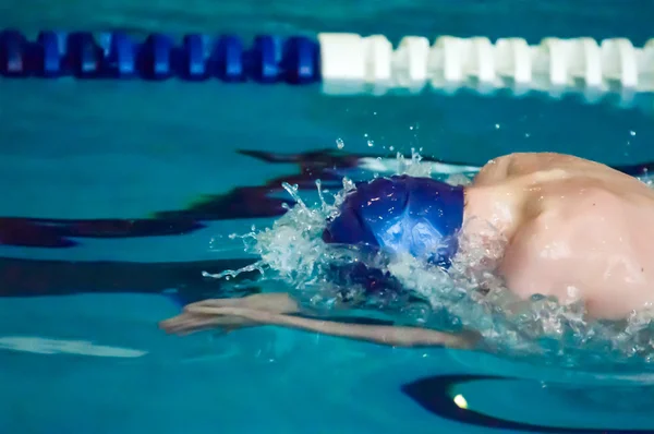 Swimming breaststroke — Stock Photo, Image