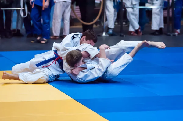Dois judoca — Fotografia de Stock