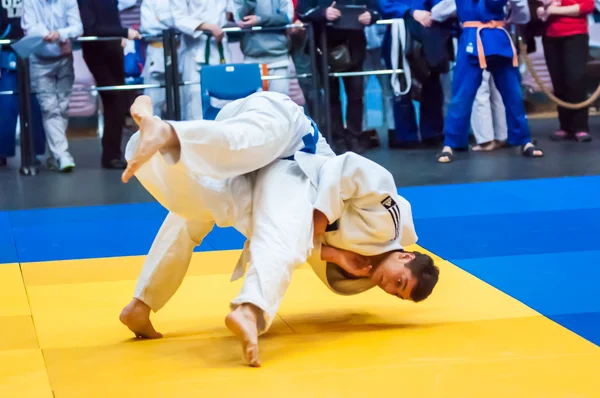 Wedstrijden op Judo — Stockfoto