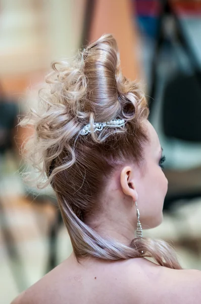 Tendências em penteados de casamento — Fotografia de Stock