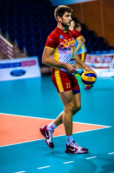 Male competitions in volleyball — Stock Photo, Image