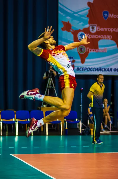 Male competitions in volleyball — Stock Photo, Image