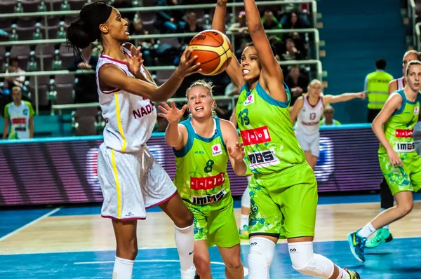 Flickorna basketturnering — Stockfoto