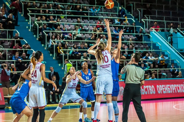 Kızlar basketbol Turnuvası — Stok fotoğraf