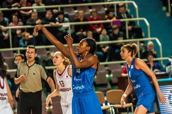 Tournoi de basket filles , — Photo